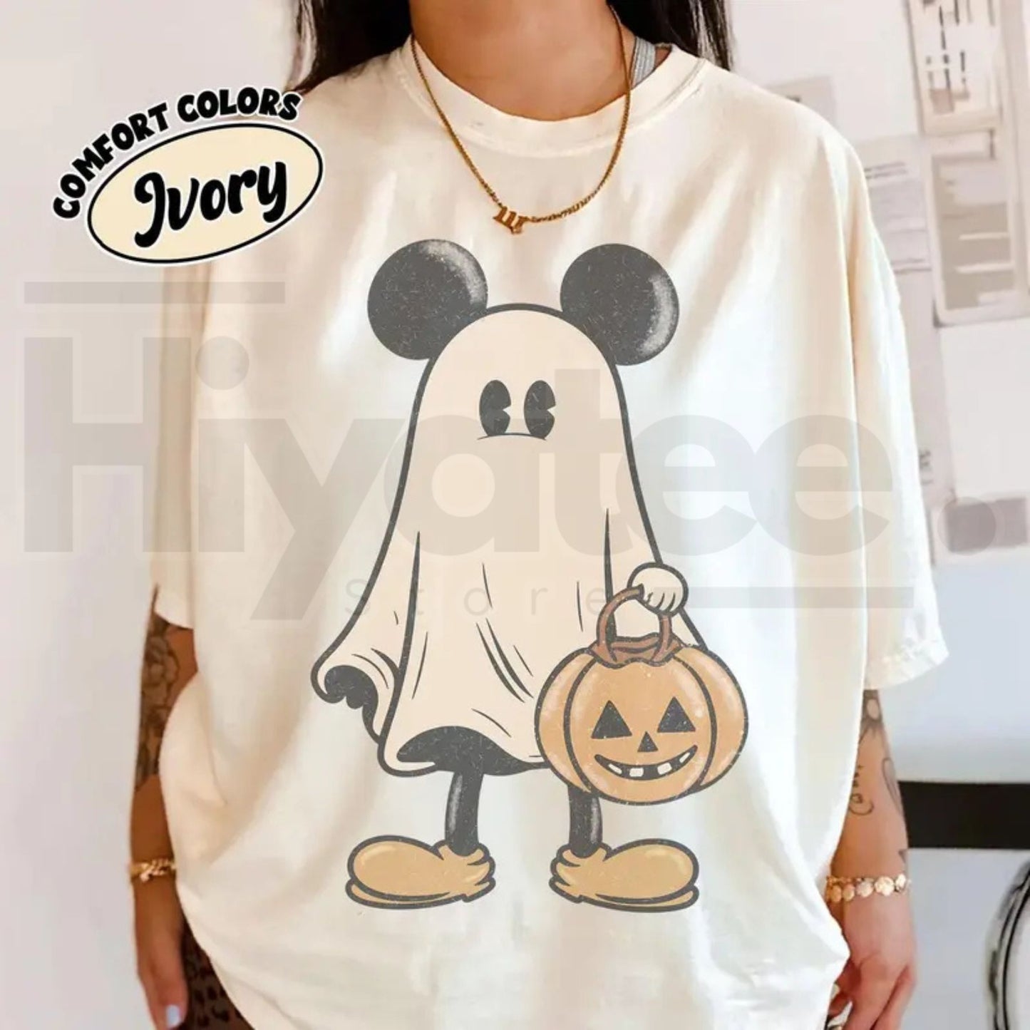 Retro Signature Halloween Shirt Trick or Treat Spooky Party Tee