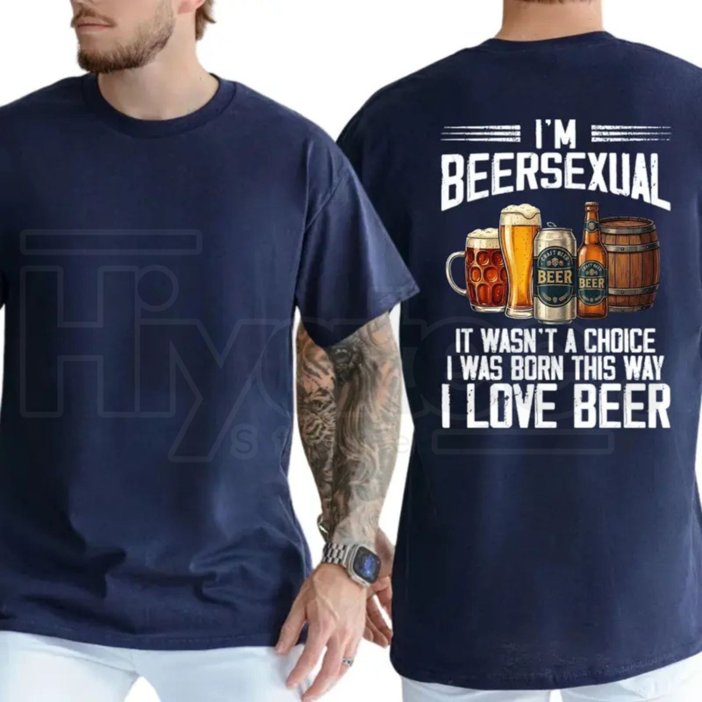 I'm Beersexual T-Shirt – Funny Beer Lover Humor Graphic Tee