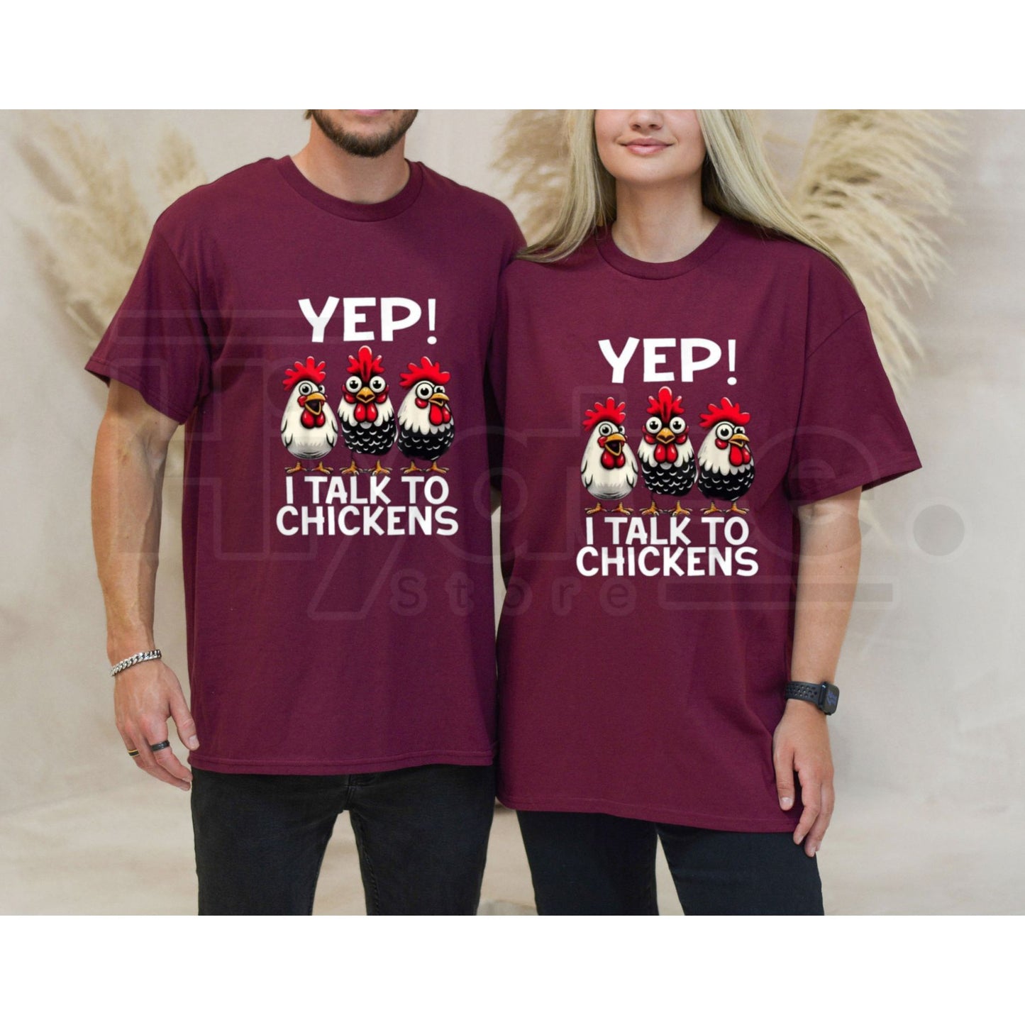 "Chicken Lover" – Funny Animal Enthusiast Casual Graphic Top
