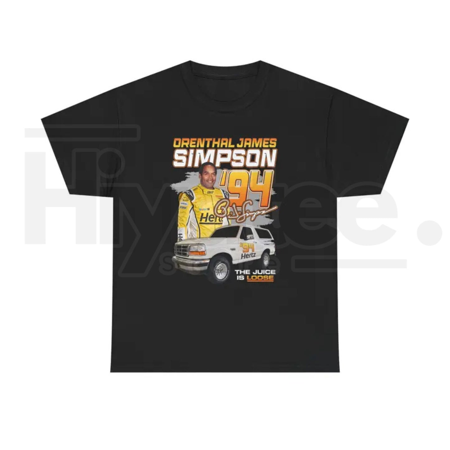 OJ Simpson 94 Shirt – Professional Racer Parody Tee