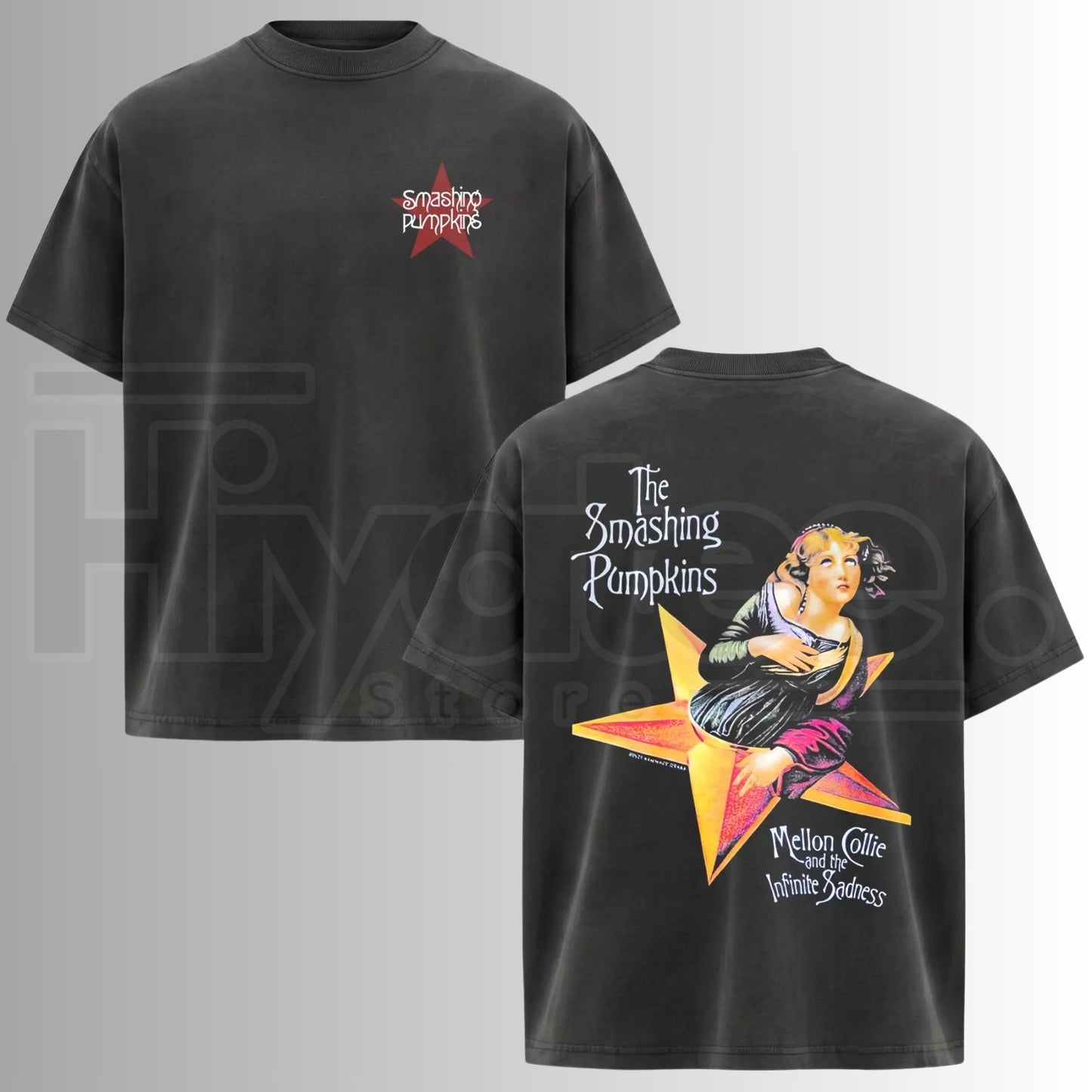 Smashing Pumpkins Vintage Alternative Rock Band T-Shirt – Retro Music Tee