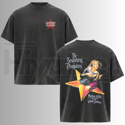 Smashing Pumpkins Vintage Alternative Rock Band T-Shirt – Retro Music Tee