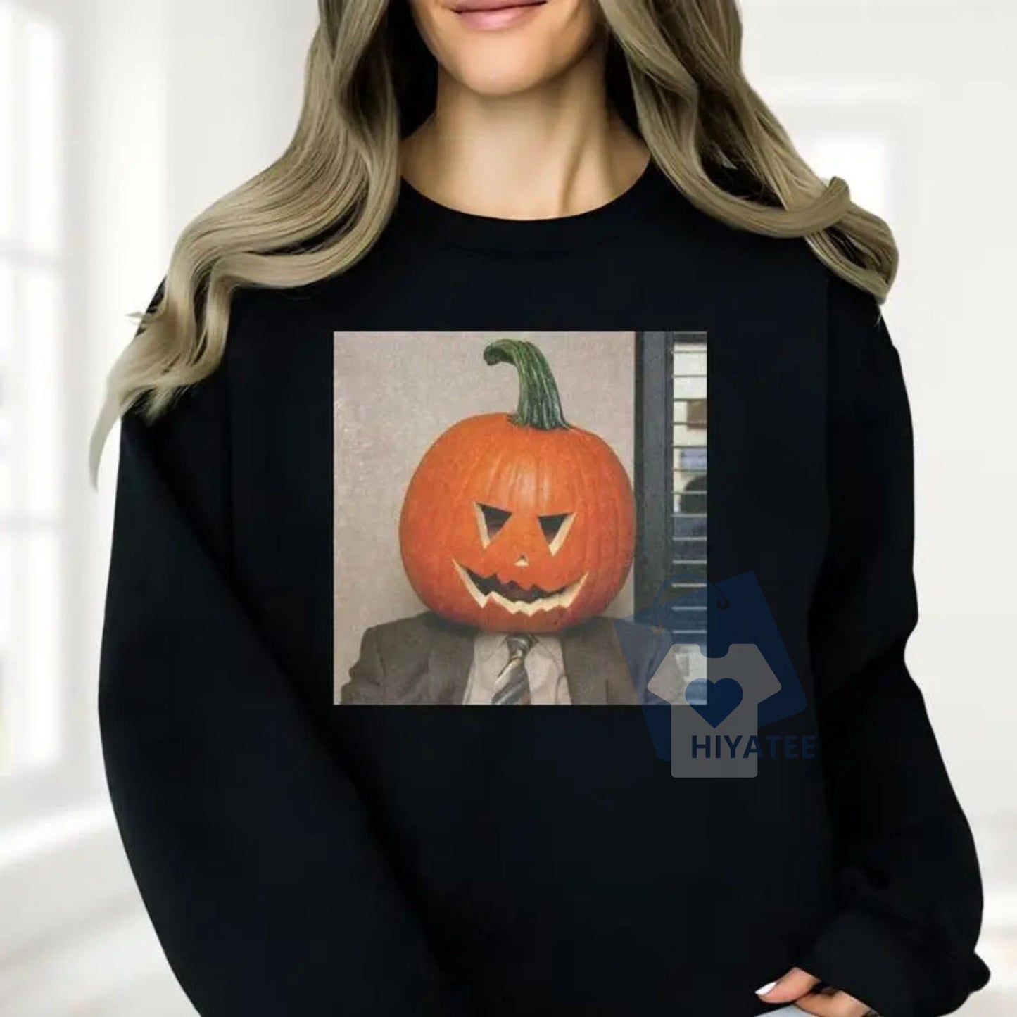 Dwight Pumpkin Head Shirt – Funny The Office TV Show Retro Halloween Tee, Pumpkin Head Halloween Gift for Fans