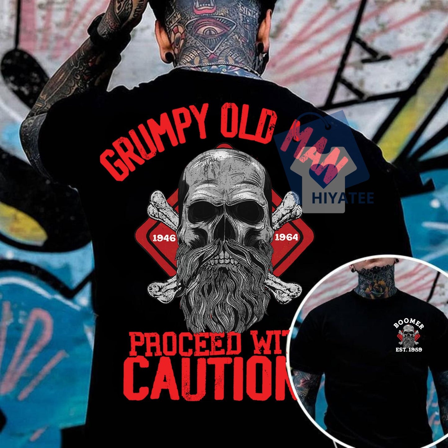 Boomer T-Shirt – Custom Year Baby Boomer Cotton Tee for Men & Women