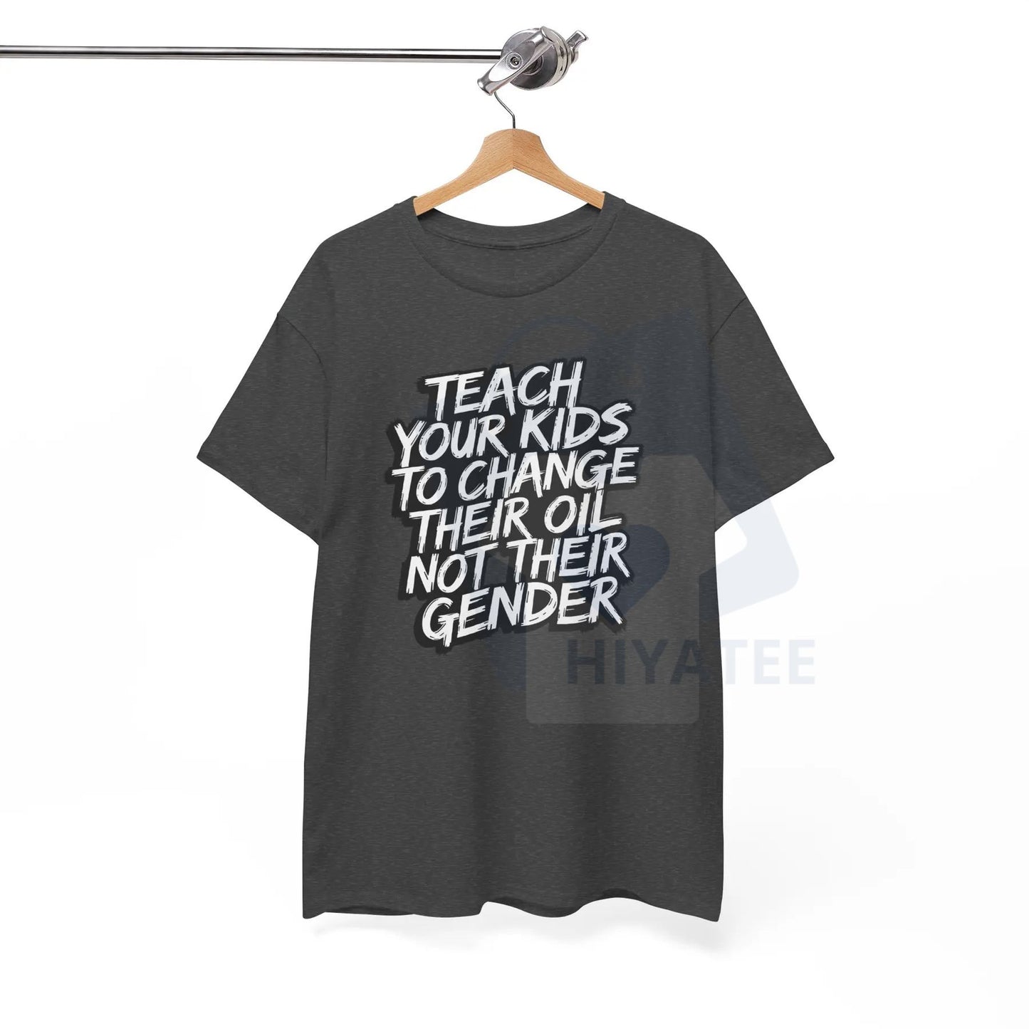 Funny Conservative Shirt – Teach Oil Not Gender Tee | Anti-Woke Humor