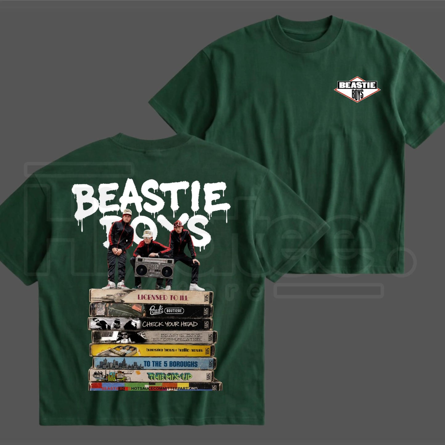 Beastie Boys Vintage Album T-Shirt – 90s Rap Hip Hop Streetwear Tee