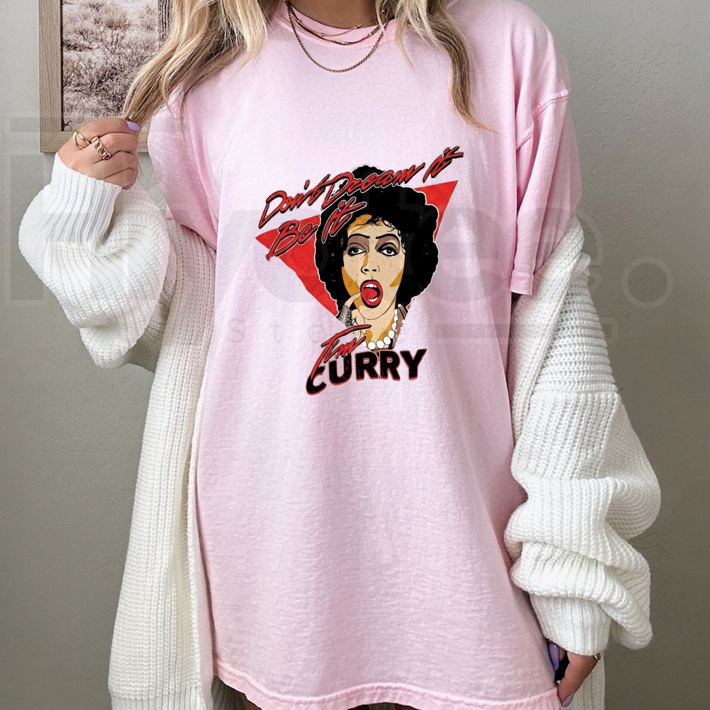 Tim Curry Graphic T-Shirt – Classic Movie & Cult Cinema Legend Tee