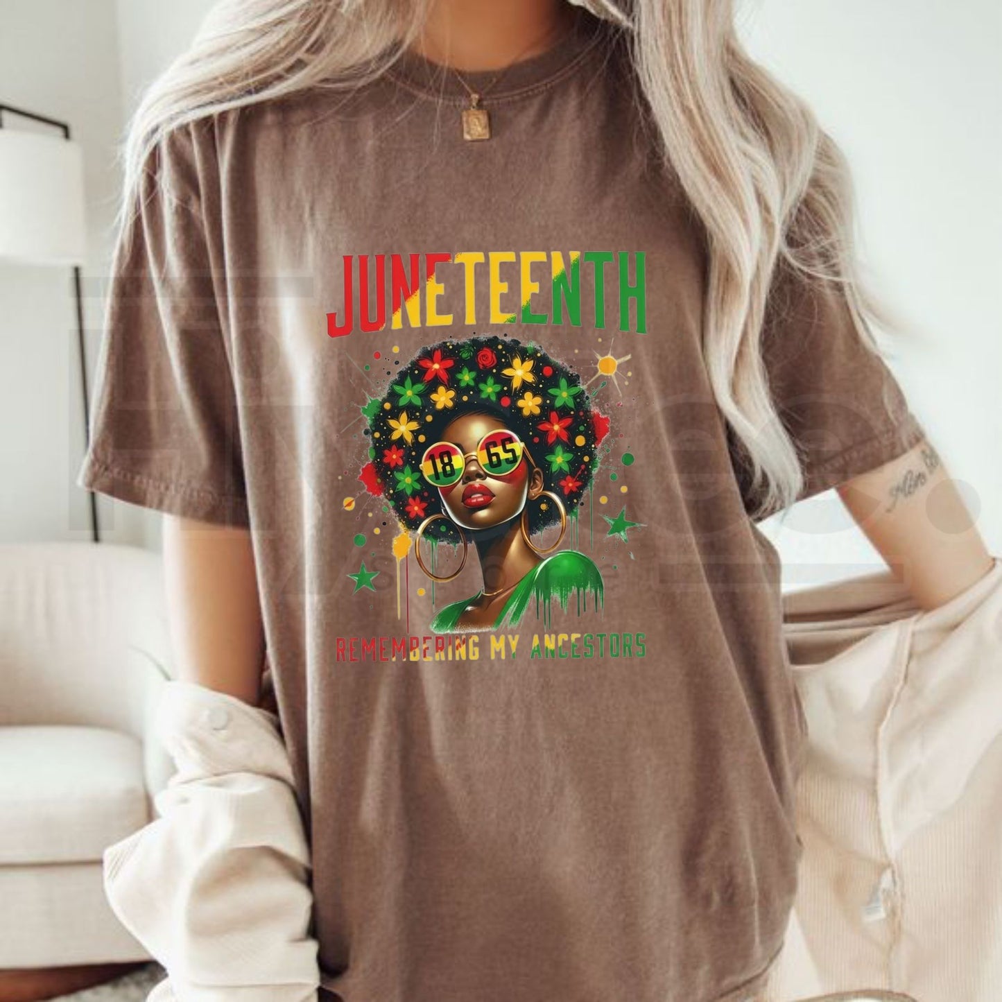 Juneteenth 1865 Women's T-Shirt – Stylish Freedom Day Spring Summer Tee