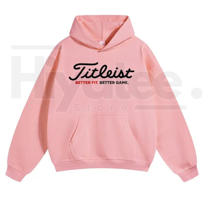 Unisex Slim Fit Golf Hoodie – Casual Sporty Performance Jumper for Autumn & Winter