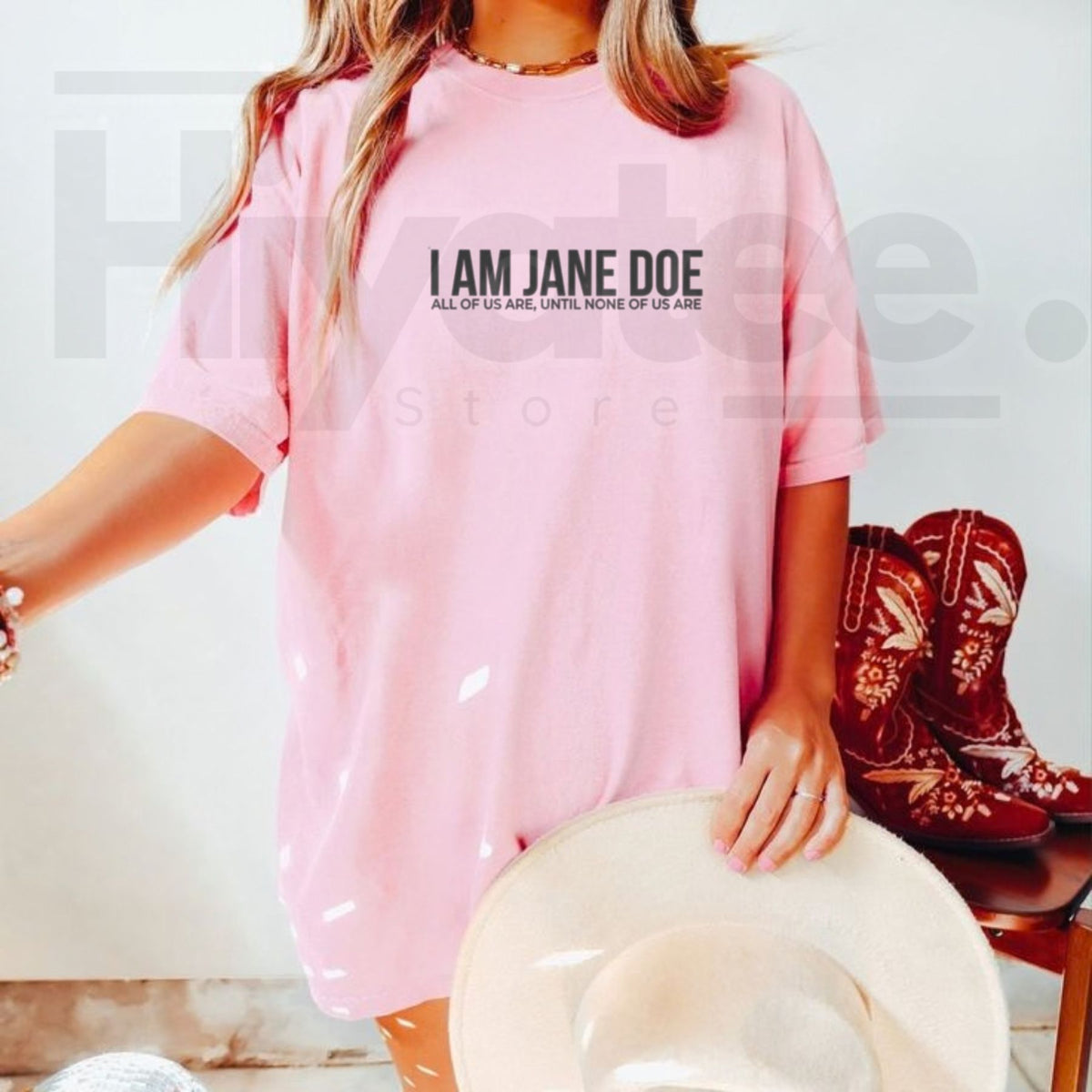 I Am Jane Doe T-Shirt – Anonymous Mystery Quote Graphic Tee