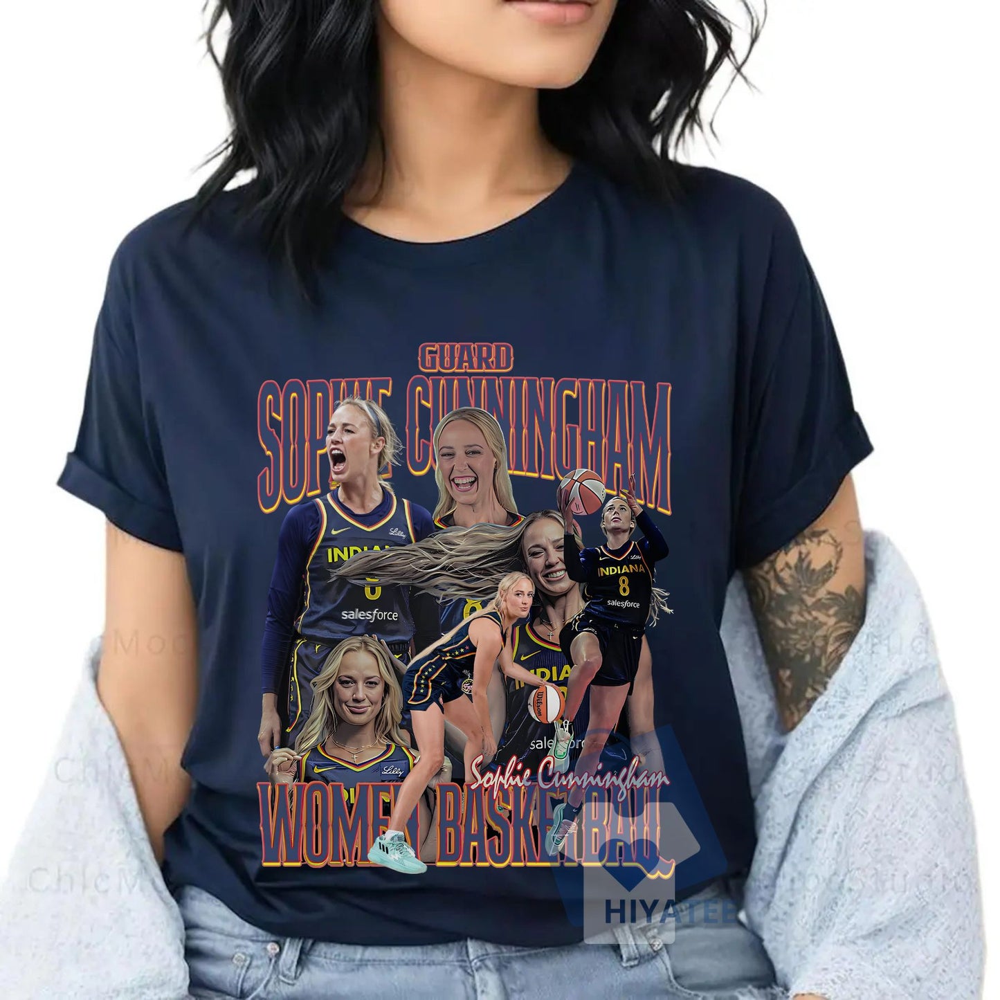 Sophie Cunningham T-Shirt – Basketball Player Graphic Tee, Athlete Fan Gift Shirt