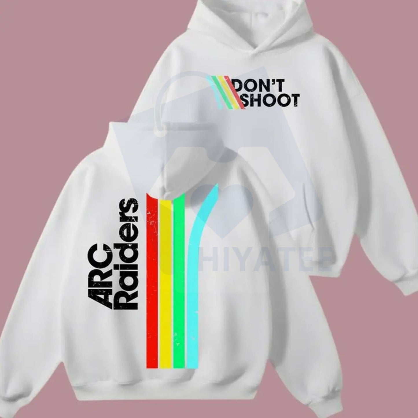 Don’t Shoot ARC Gaming 2-Side Hoodie & Tee