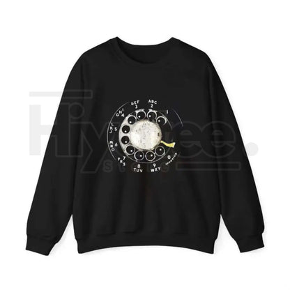 "Vintage Rotary Phone Dial" – Retro Tech Aesthetic Women's Graphic Top