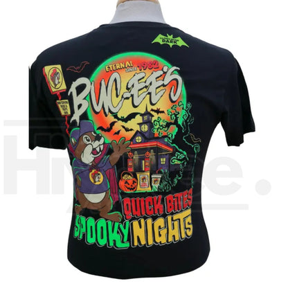 Authentic Buc-ee's 2026 Halloween Glow-In-The-Dark T-Shirt – Soft Cotton Spooky Season Tee