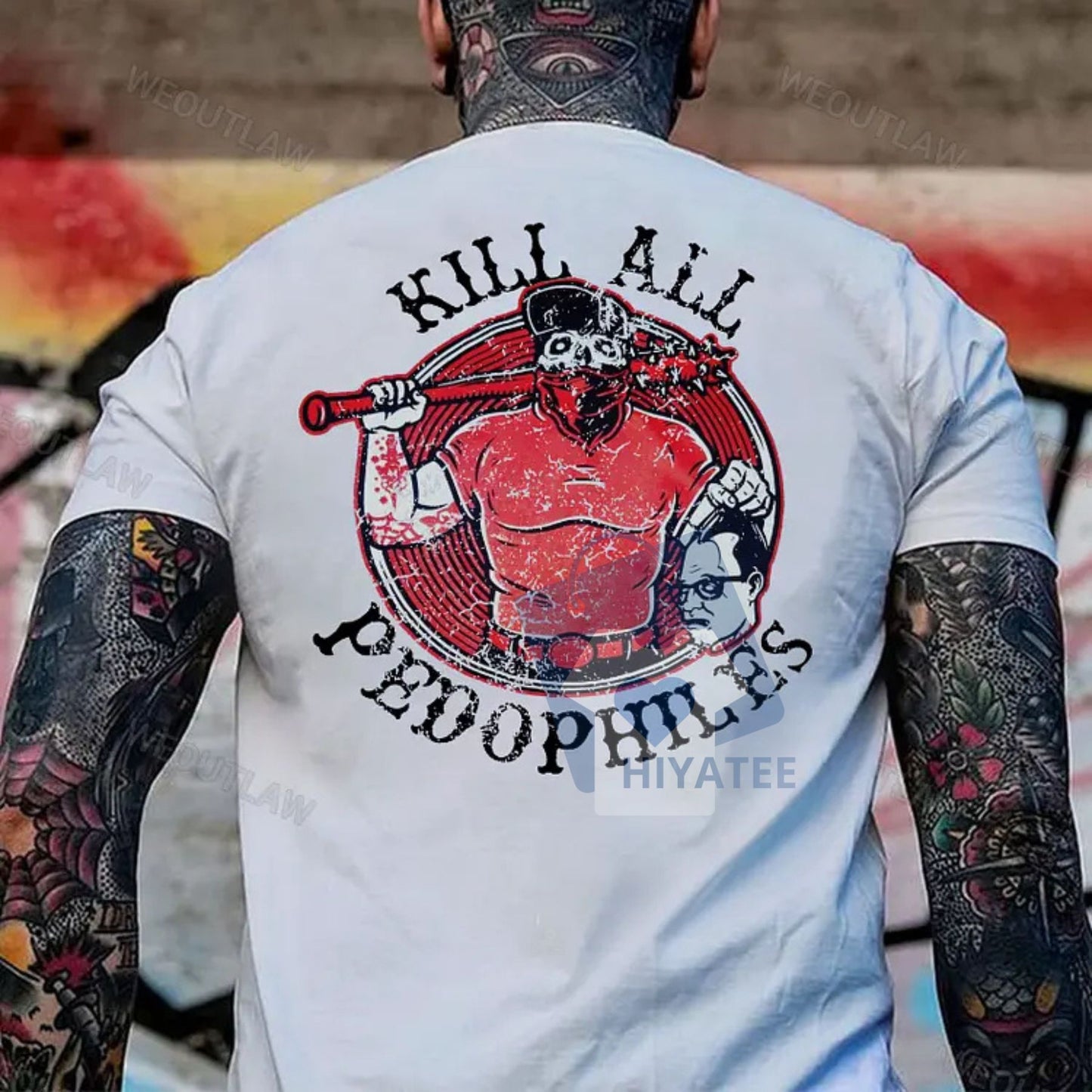Kill All Pedo Print Shirt – Bold Graphic Tee, Statement Streetwear T-Shirt for Men & Women