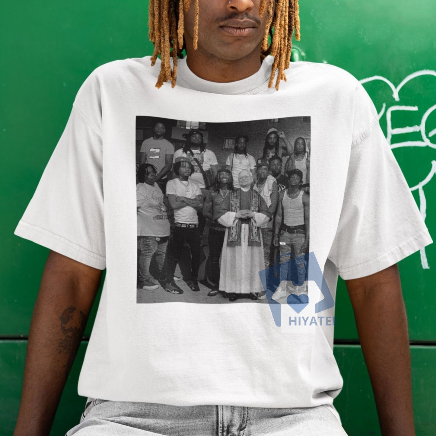Pope From Oblock Shirt – First American Pope Funny Parody Tee