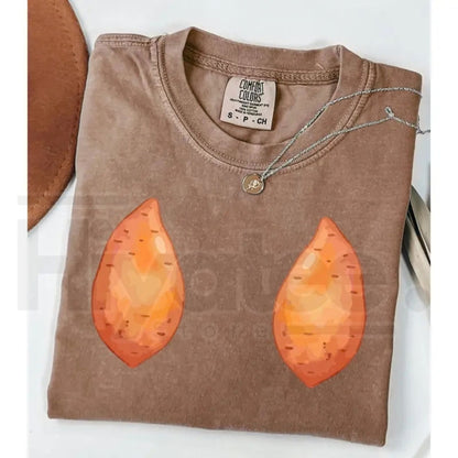 Comfort Colors Funny Sweet Potato Couples Thanksgiving Tee