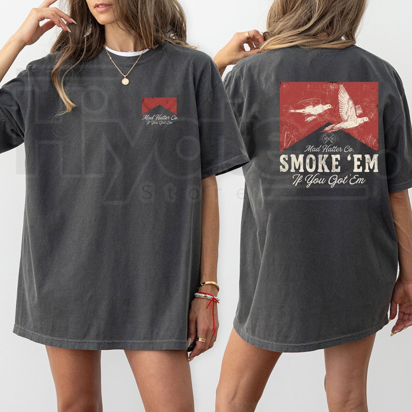 Smoke 'Em T-Shirt – Vintage Edgy Graphic Tee