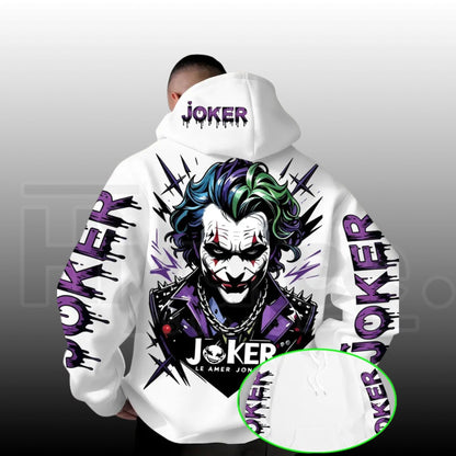 Joker Graphic Hoodie – Vintage Dark Aesthetic Pullover
