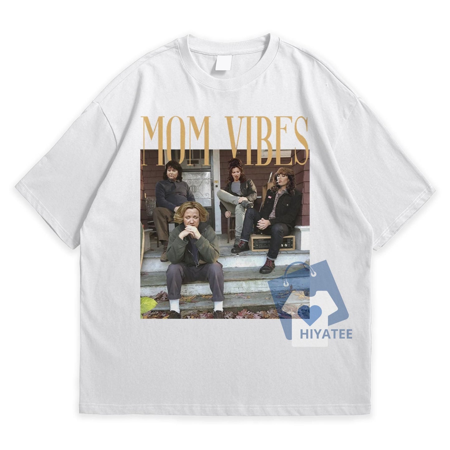 Mom Vibes Shirt – 90's Mom Vibes Tee – Cool Moms Club Shirt – Funny Thug Life Mom Tshirt – Mother's Day Gift