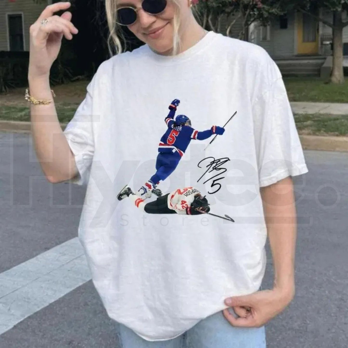 M4gan Keller Shirt – Hilary Knight Women’s Hockey Vintage Style Tee, Retro Aesthetic Unisex Cotton Graphic Top