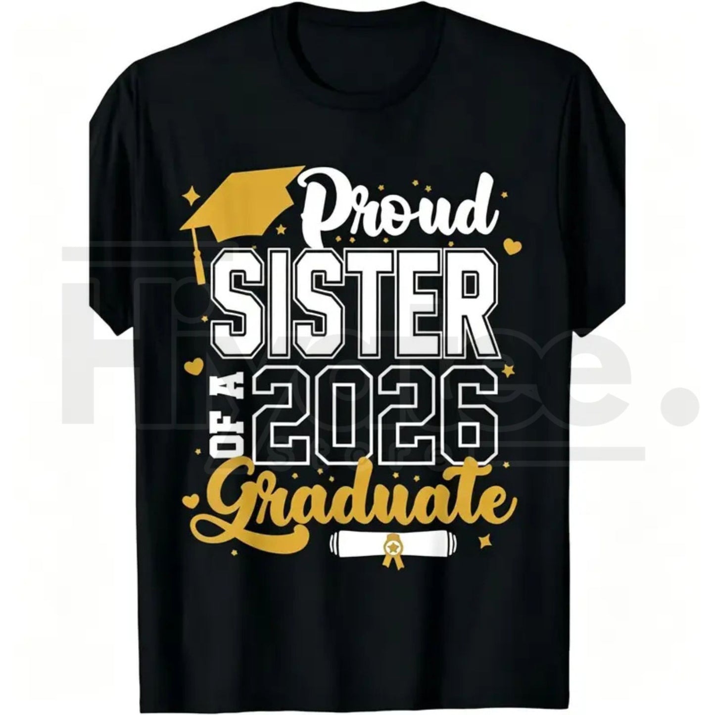 "Proud Mom of a 2026 Senior" – Class of 2026 Graduation Graphic Top