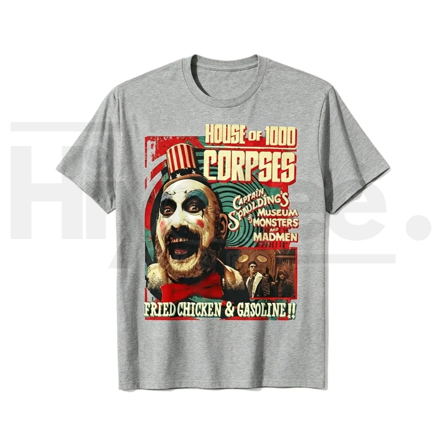 Vintage Horror Classic Movie Design Graphic T-Shirt – Retro Spooky Season Tee