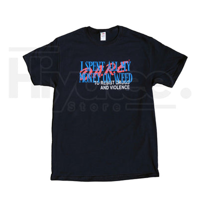 "Spent All My D.A.R.E. Money" – Retro Parody Graphic Cotton Top