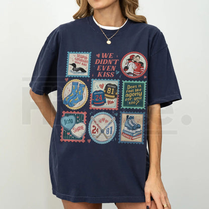 Comfort Colors® Heated Rivalry Connor & Ilya Shirt – Hockey Romance Fan Tee, Hollander Rozanov Love Gift