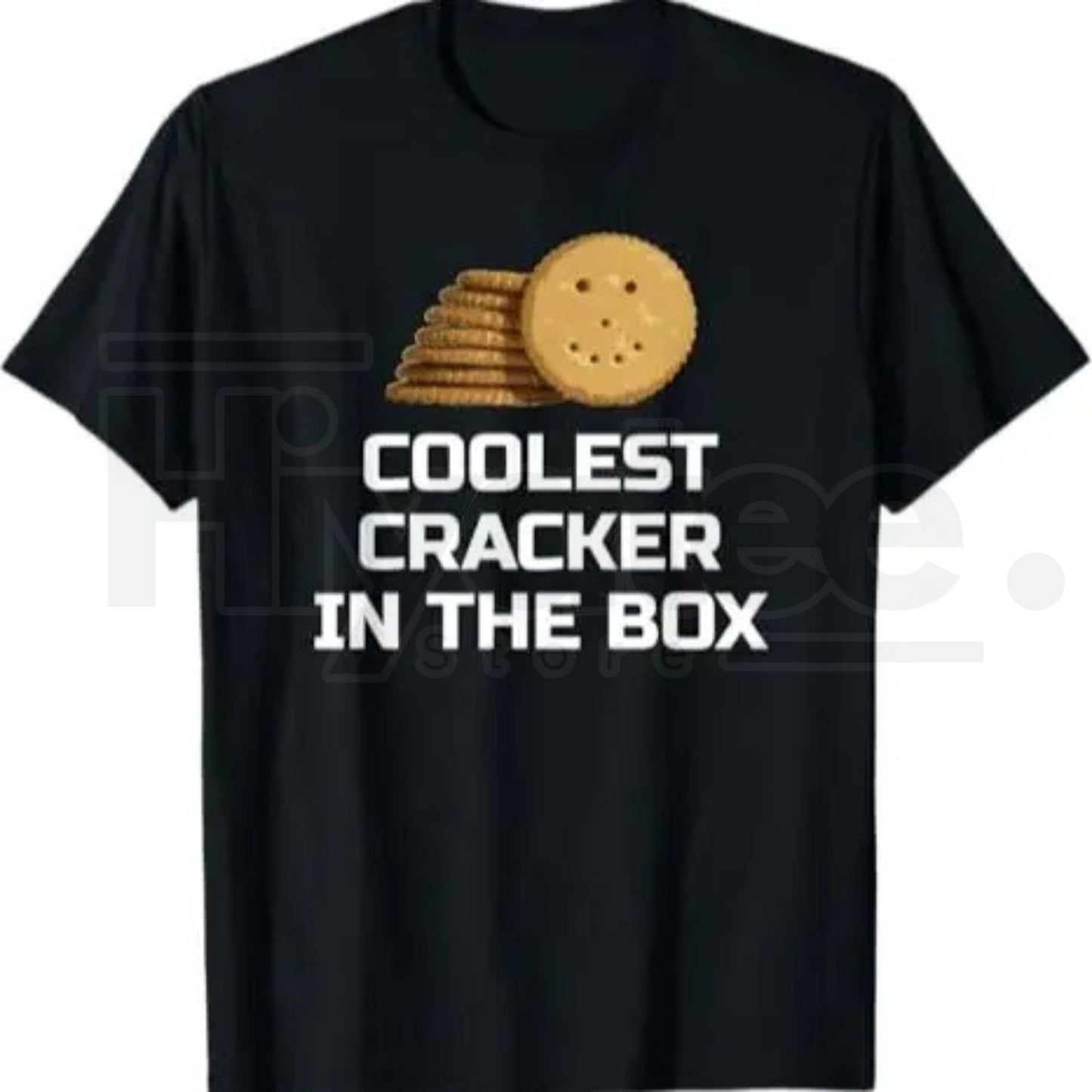 "Coolest Cracker" – Funny Sarcastic Bold Graphic Top