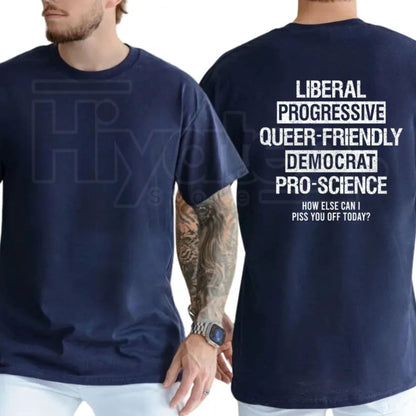 "Pro-Science & Queer Friendly" – Liberal Progressive Graphic Top