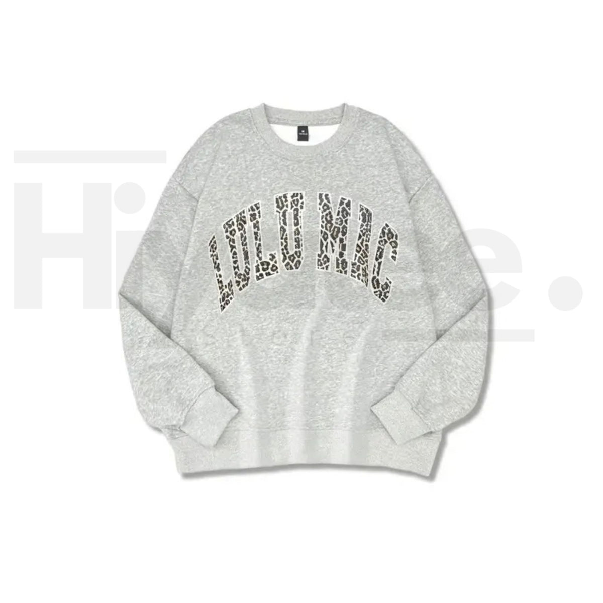 LULUMAC Women's Letter Print Crew Neck Sweatshirt – Casual Cozy Long Sleeve Pullover