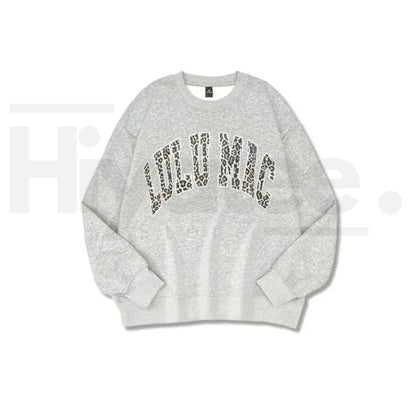 LULUMAC Women's Letter Print Crew Neck Sweatshirt – Casual Cozy Long Sleeve Pullover