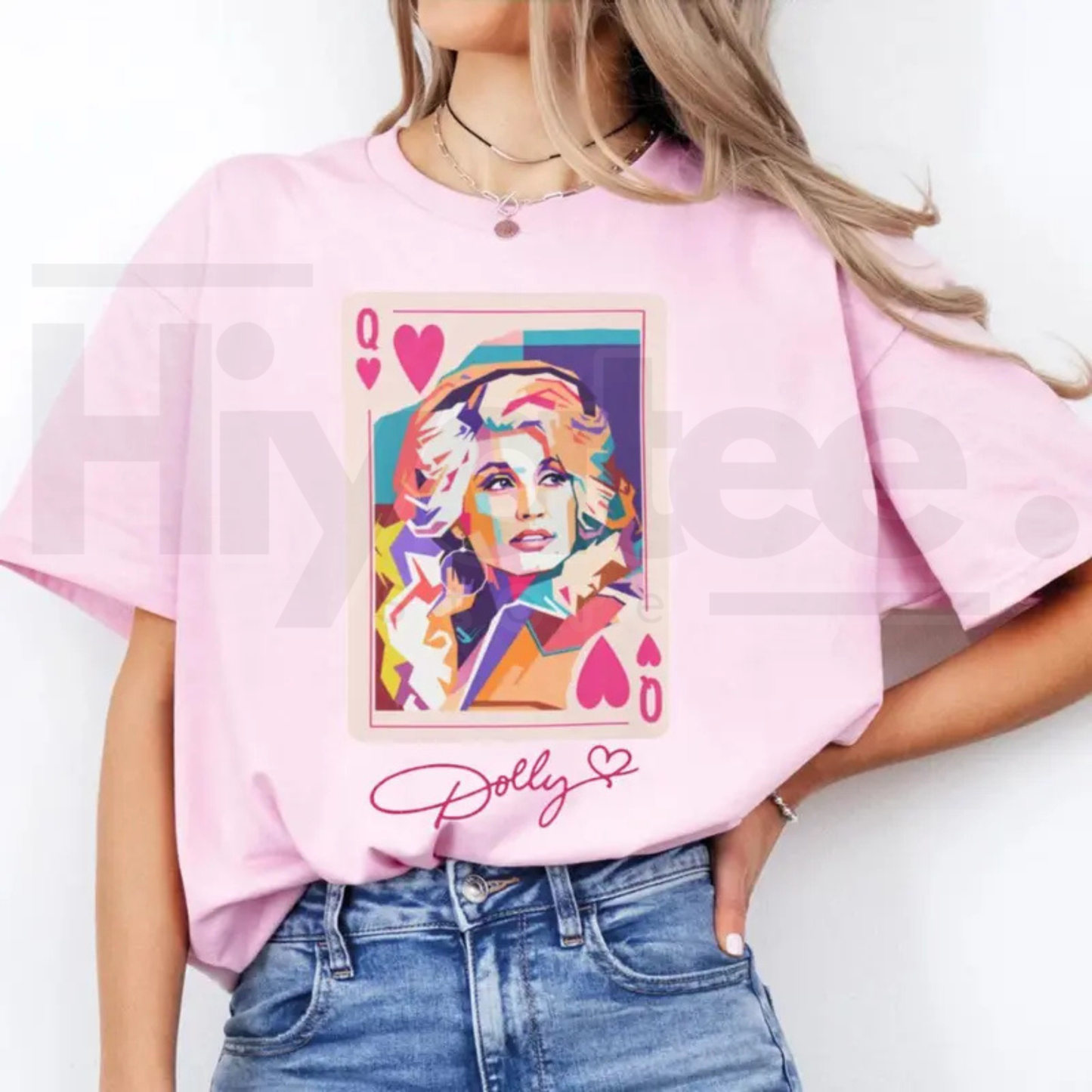 Dolly Parton Queen Of Hearts T Shirt – Vintage Country Music Tee
