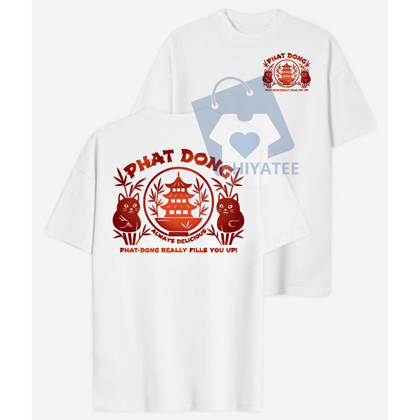 "Phat-Dong: Always Delicious" T-Shirt – Men's Funny Graphic Tee