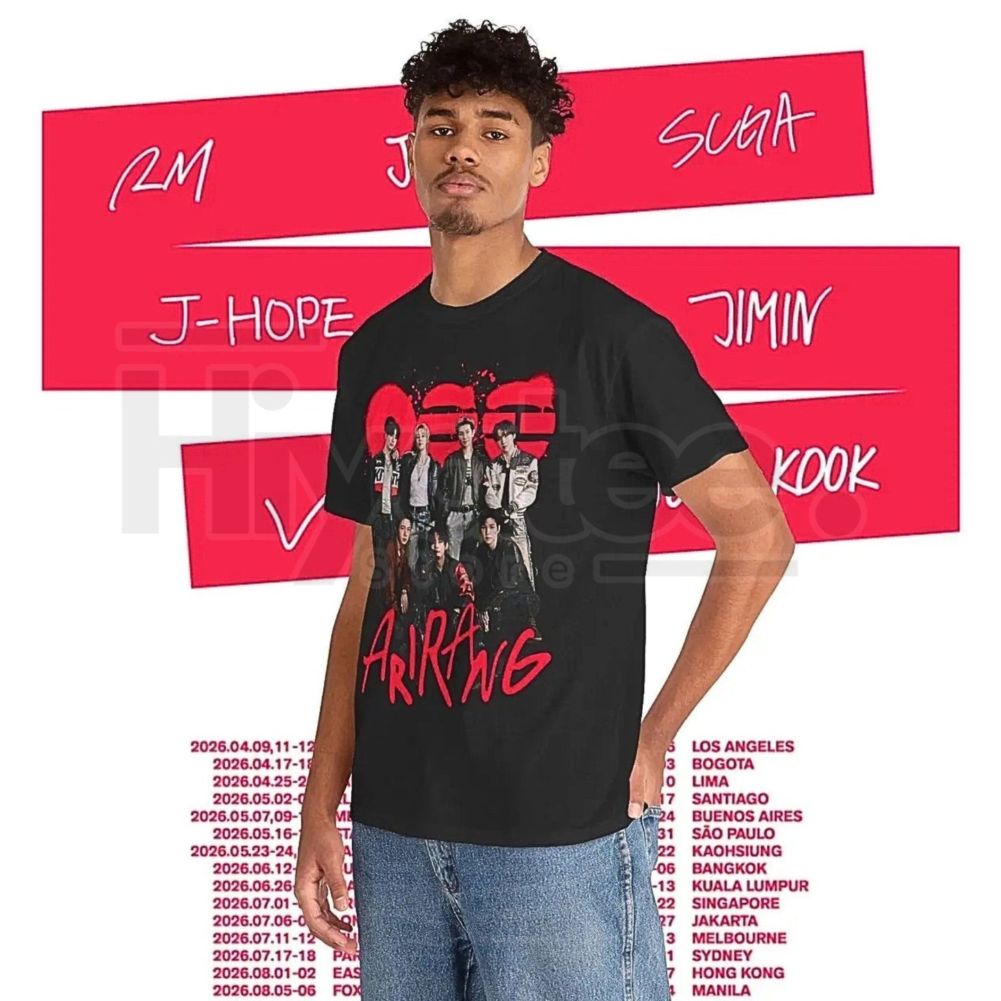 "Bangtan Arirang Magazine" – Kpop World Tour 2026 Heavy Cotton Top