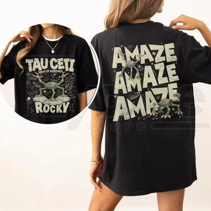 Comfort Colors® Rocky Tau Ceti T-Shirt – Project Hail Mary "Amaze Amaze Amaze" Jazz Hands Sci-Fi Gift