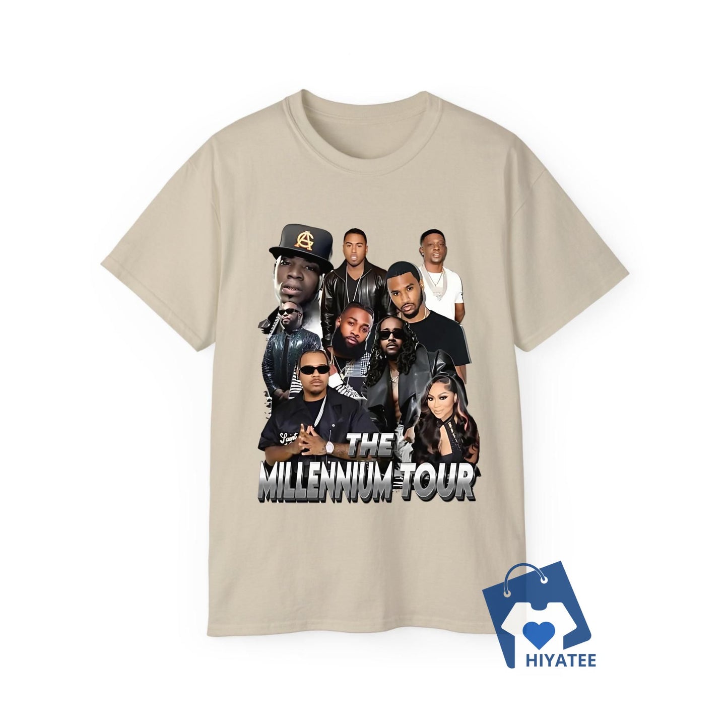 Millennium Tour 2025 T-Shirt – Hip-Hop & R&B Legends Concert Merch