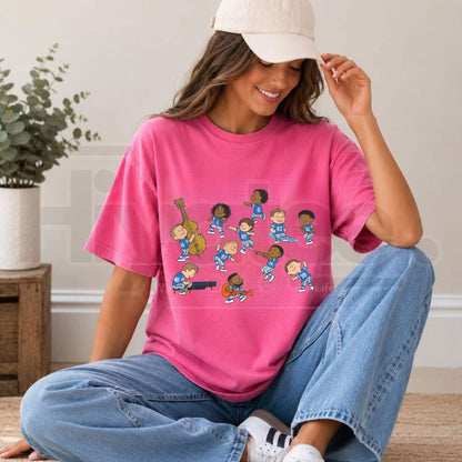 Comfort Colors Detroit Players Dance T-Shirt – Vintage Hip Hop Urban Streetwear Tee