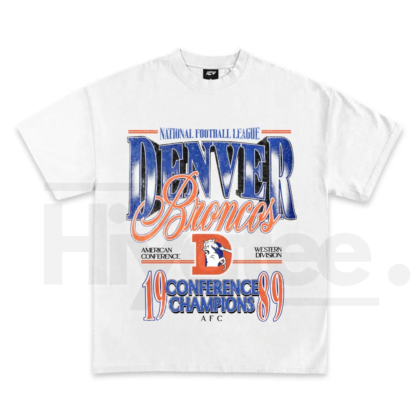 Vintage Denver Football T-Shirt – Retro Mile High Graphic Fan Crewneck