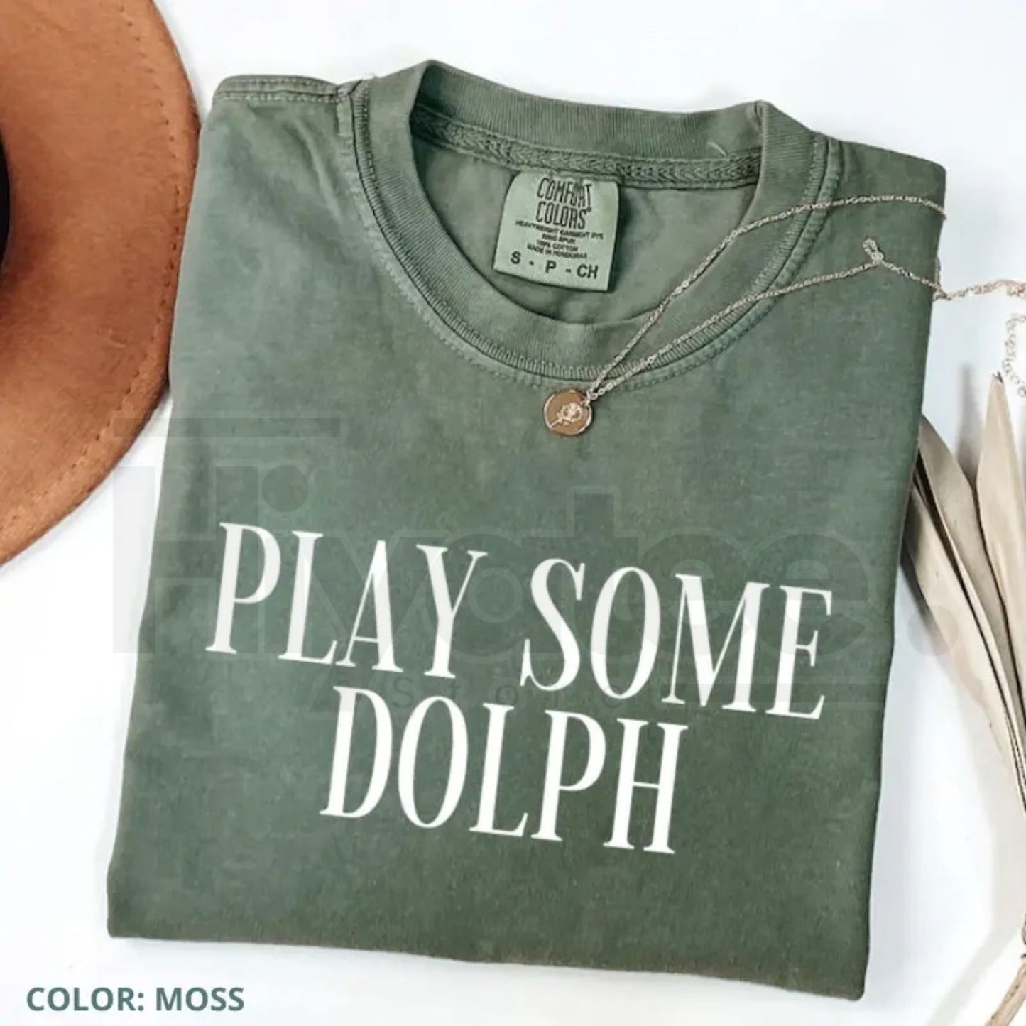 Comfort Colors® Play Some Dolph T-Shirt – Hip Hop Tribute Quotes Tee, Unisex Rap Legend Gift