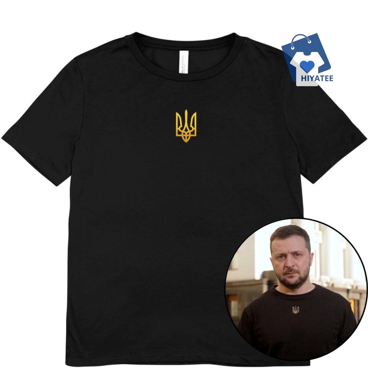 Ukraine T-Shirt – Zelensky Symbol Shirt, Stand With Ukraine Tee