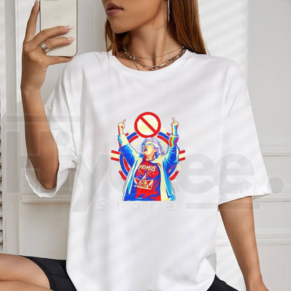 Official Women's Primus No Kings T-Shirt – Retro Funk Metal Concert Graphic Tee