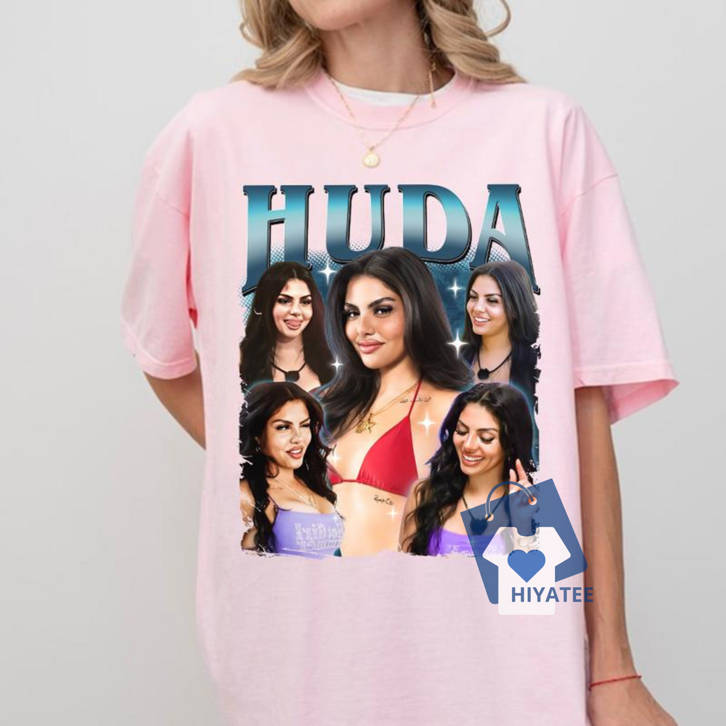 Huda Love Island USA T-Shirt – Unisex Fan Gift Tee, 2025 Love Island Cotton Merch for Reality TV Fans