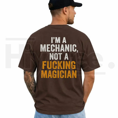 Mechanic Funny T-Shirt – Auto Garage Graphic Tee