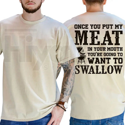 Funny BBQ Meat Lover T-Shirt – Grill Master Graphic Tee