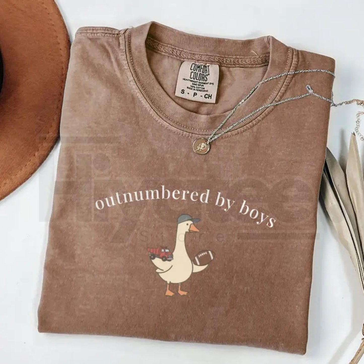 Comfort Colors® Funny Boy Mom Goose Shirt – Silly Goose Mother’s Day Tee