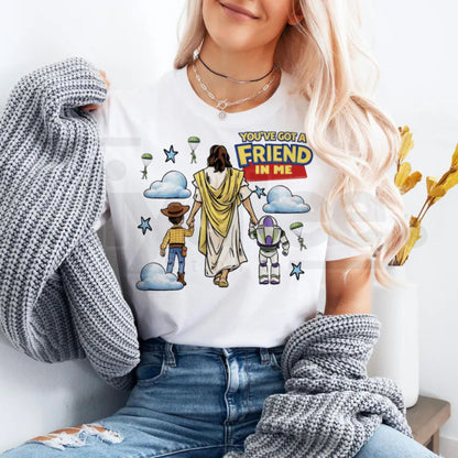 You've Got A Friend In Me Woody & Buzz Graphic Tee Ver2