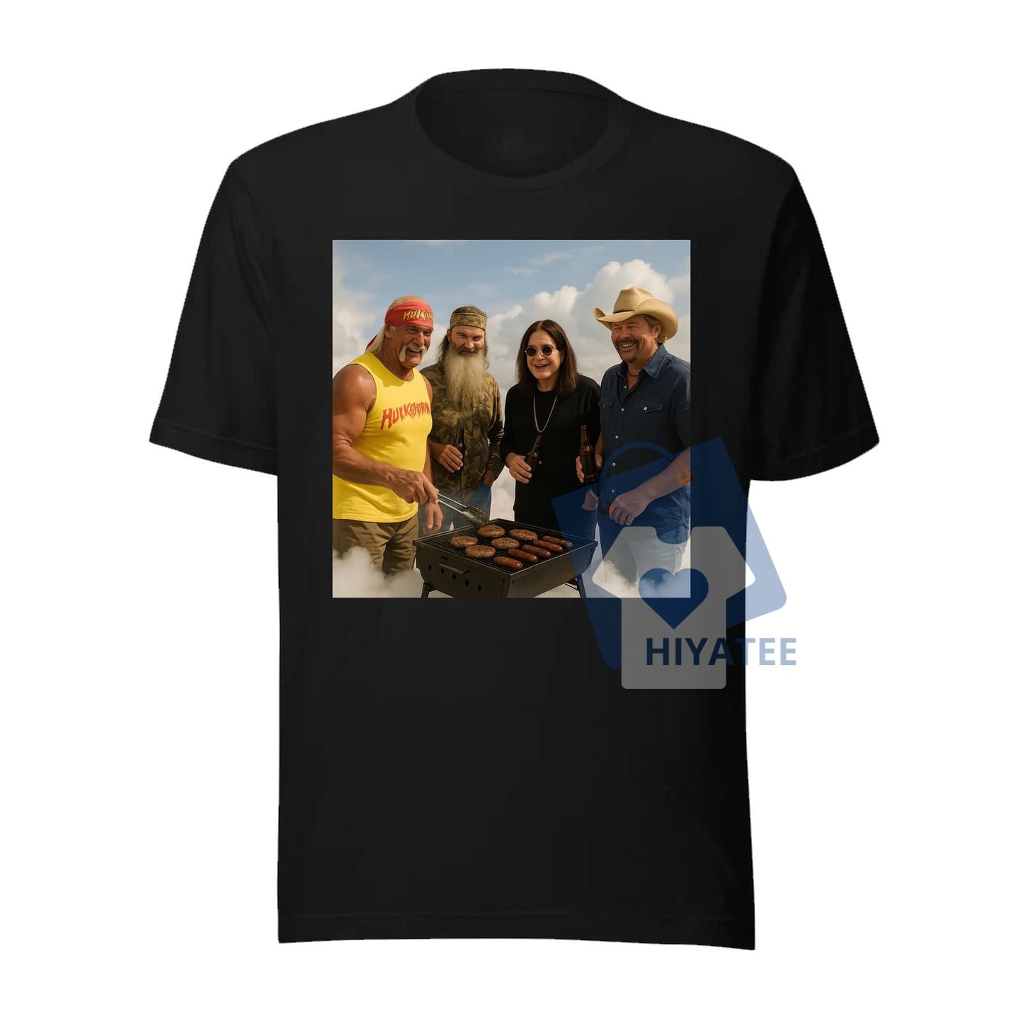 American Legends T-Shirt – Ozzy, Hogan, Toby Keith & Duck Dynasty Tee