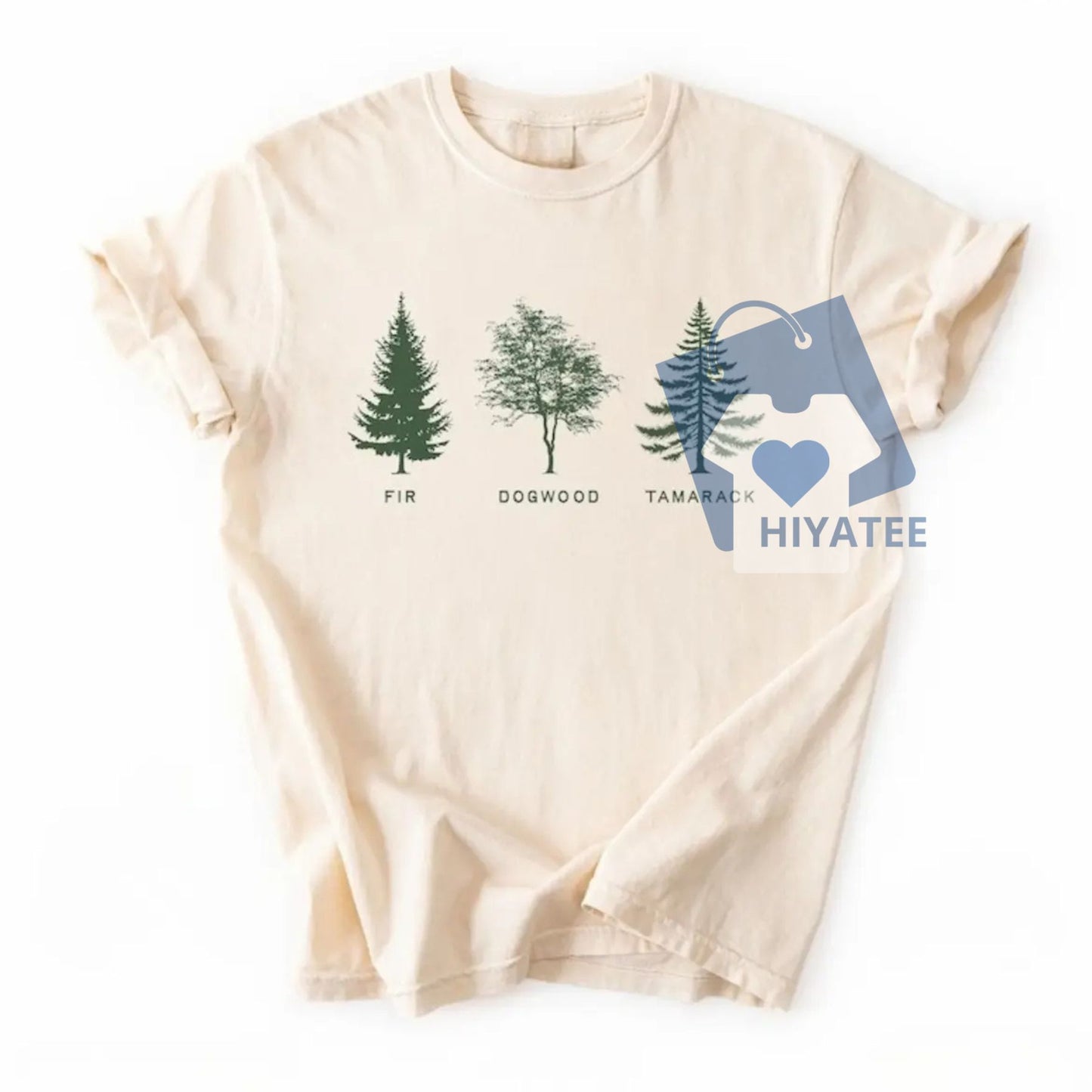Fir, Dogwood, Tamarack – Subtle FDT Tree Shirt for Nature-Loving Rebels